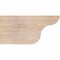 Ekena Millwork Carmel Smooth Rafter Tail, Douglas Fir, 3 1/2"W x 12"H x 24"L RFT04X12X24CAR00SDF - alternate 3
